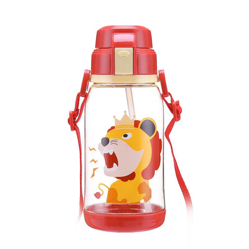 Eco-Friendly Kids Water Bottle with Straw - BPA Free