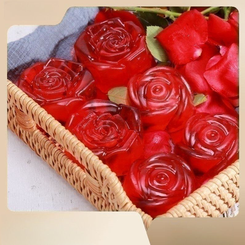 Handmade Rose Oil Face Soap - Natural & Eco-Friendly Cleanser