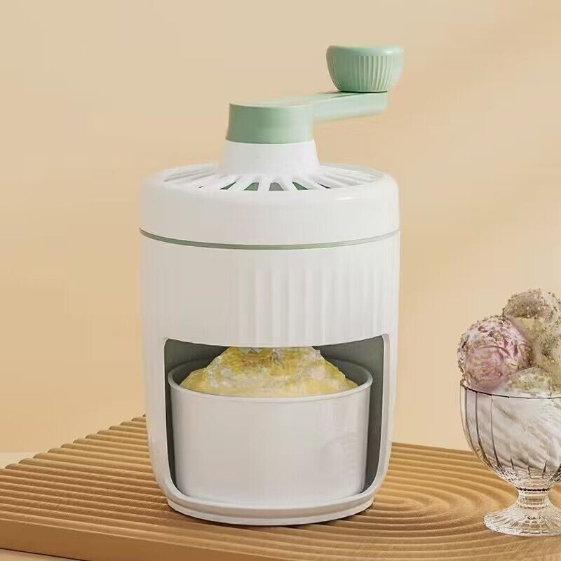 Hand Cranked Ice Shaving Machine for Smoothies