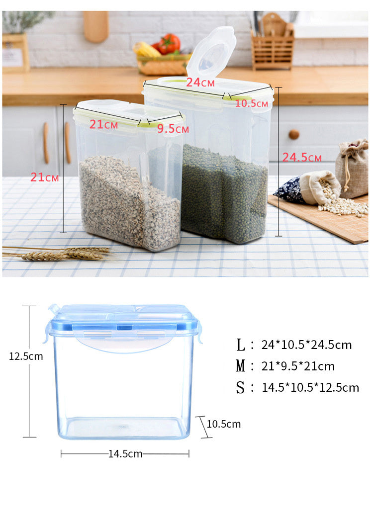 Airtight Food Storage Containers - Eco-Friendly Pantry Organization