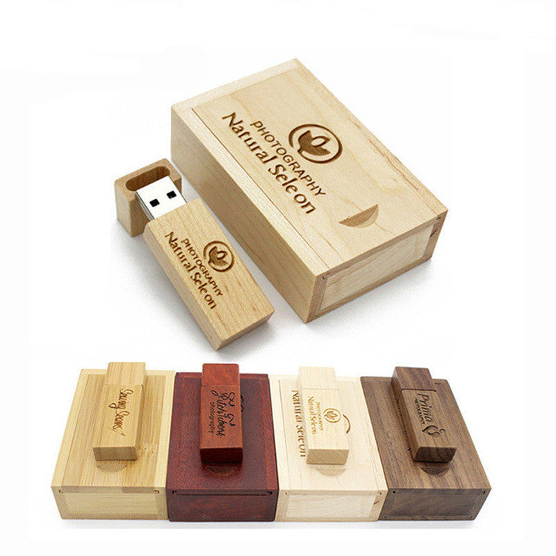 Eco-Friendly Bamboo USB Flash Drive - Sustainable Storage Solution