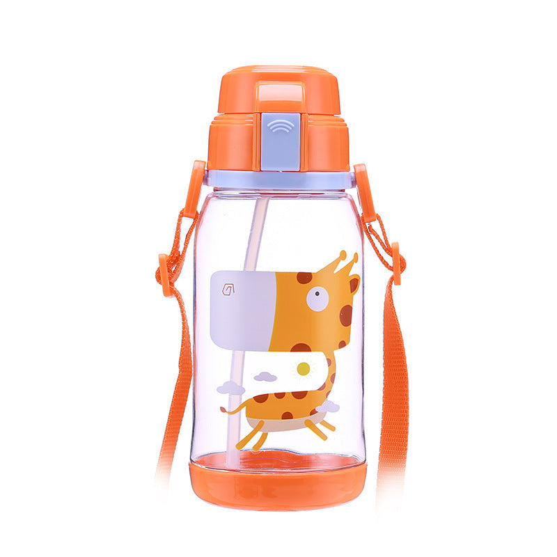 Eco-Friendly Kids Water Bottle with Straw - BPA Free