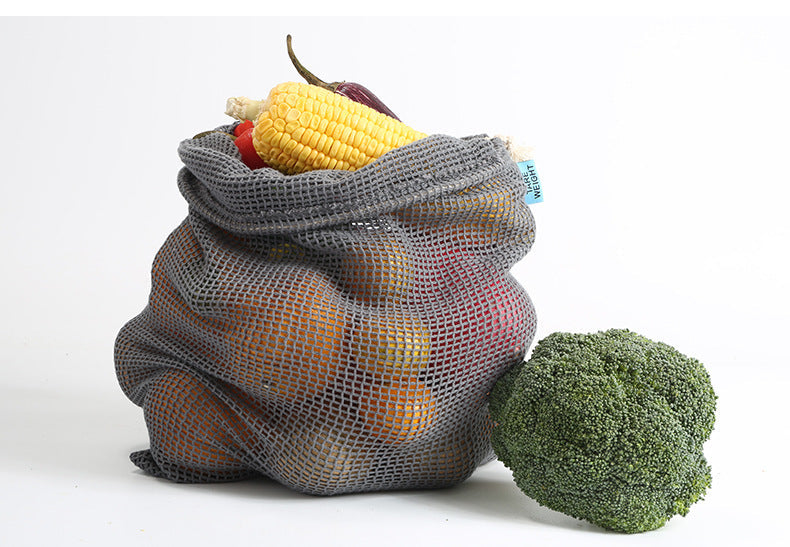 Eco-Friendly Reusable Mesh Produce Bag - Sustainable Grocery Solution