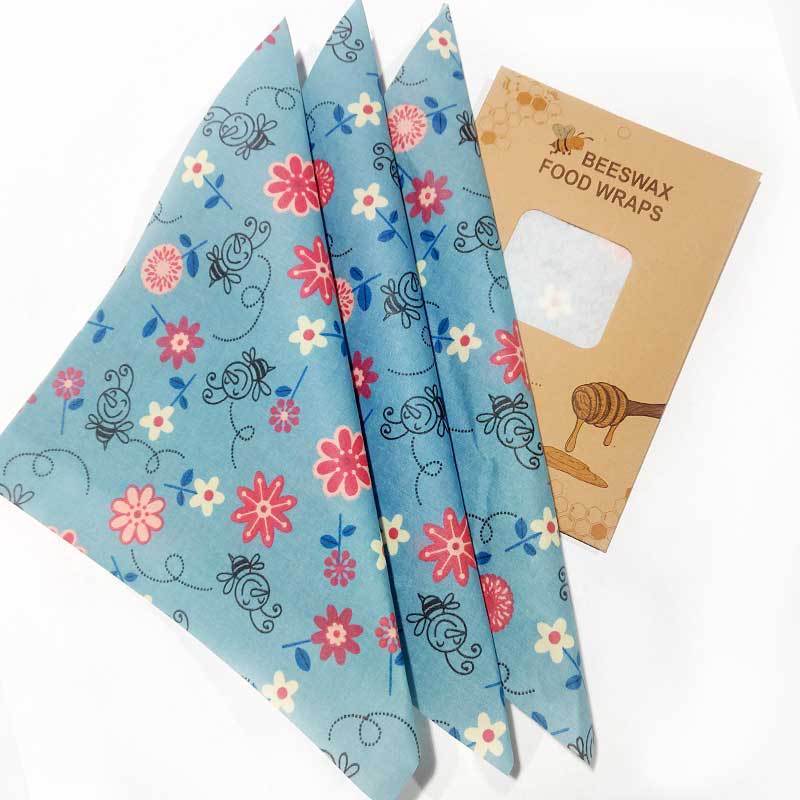 Eco-Friendly Beeswax Food Wraps - Reusable & Biodegradable