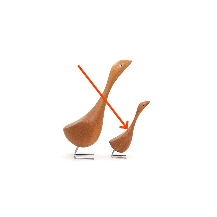 Eco-Friendly Wooden Bird Figurines - Sustainable Home Décor
