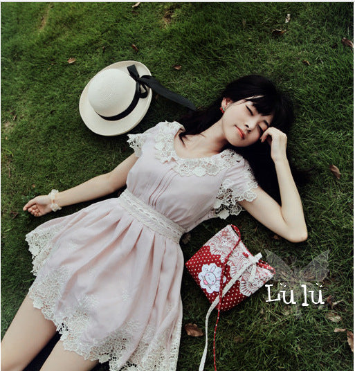 Chic Bowknot Straw Sun Hat for Women - Lush Brush