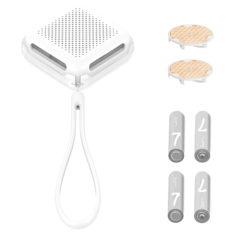 Portable Ultrasonic Mosquito Repellent Device with Plant-Based Mat