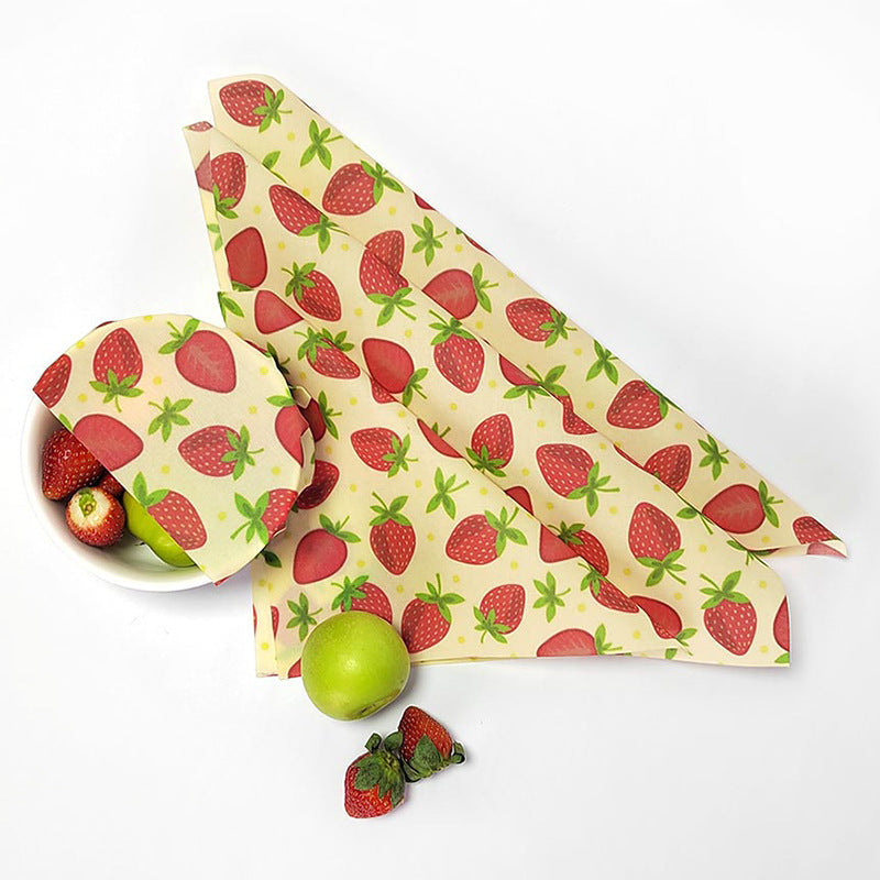 Eco-Friendly Beeswax Food Wraps - Reusable & Biodegradable