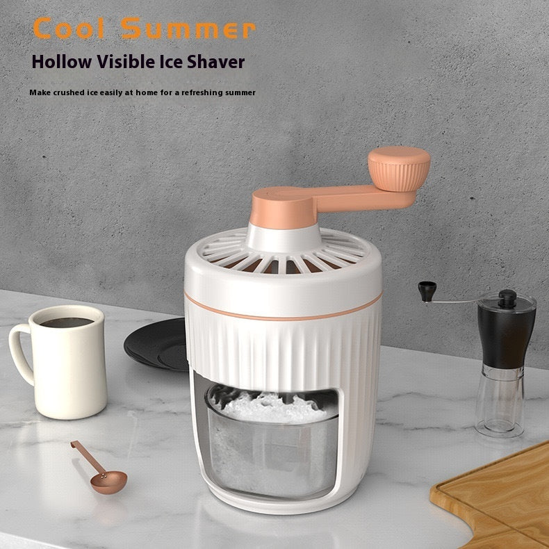 Hand Cranked Ice Shaving Machine for Smoothies
