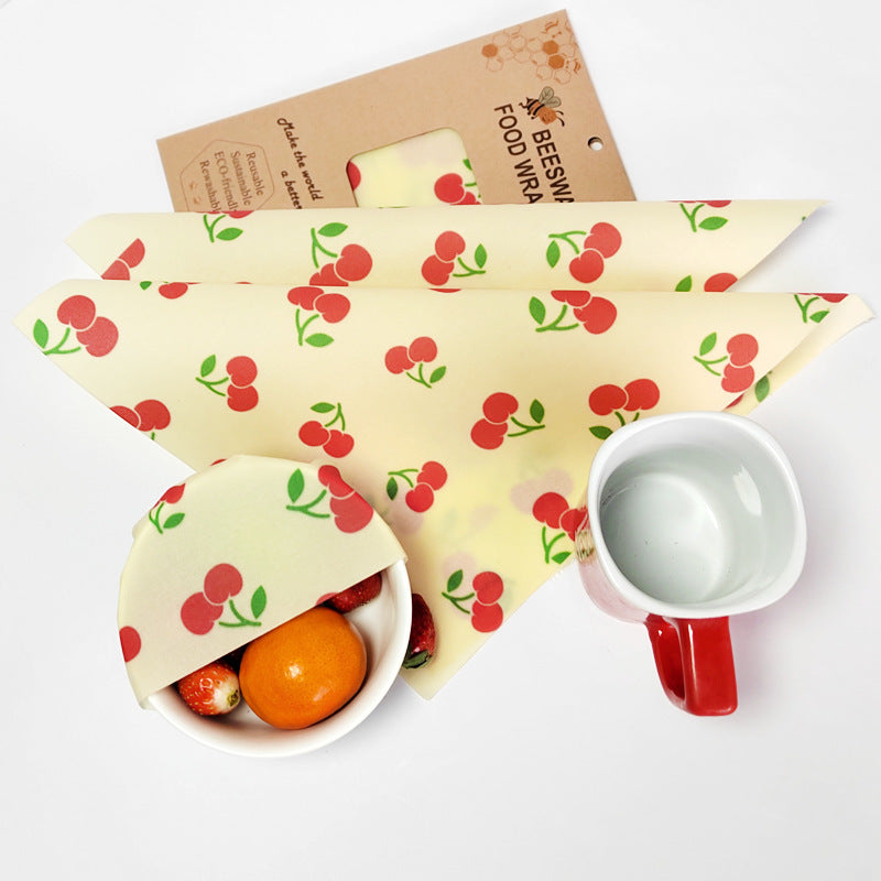 Eco-Friendly Beeswax Food Wraps - Reusable & Biodegradable