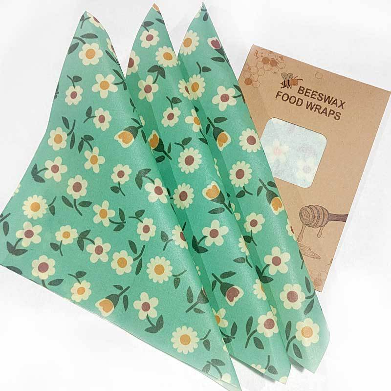 Eco-Friendly Beeswax Food Wraps - Reusable & Biodegradable