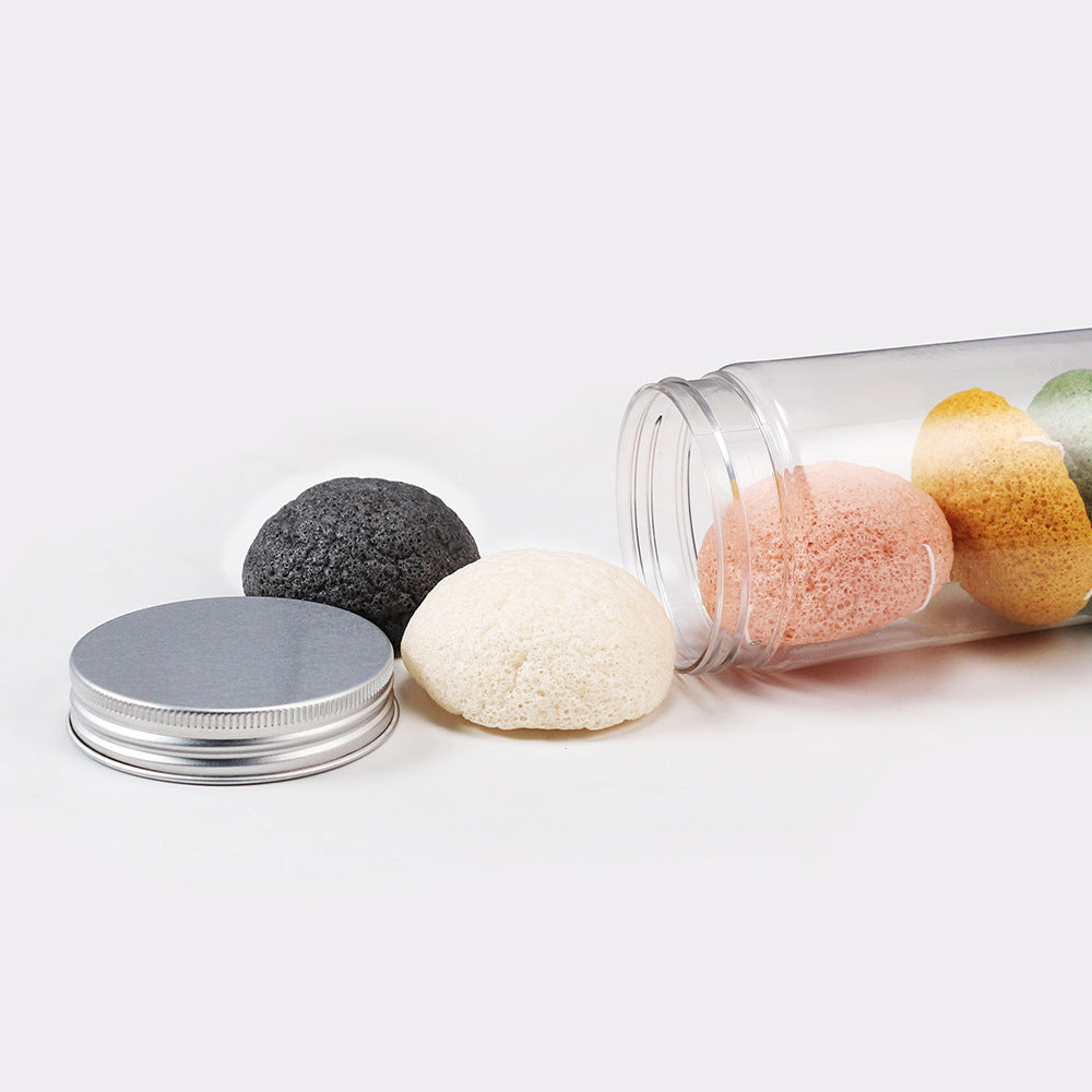 Eco-Friendly Konjac Sponge Set for Natural Facial Cleansing & Exfoliation
