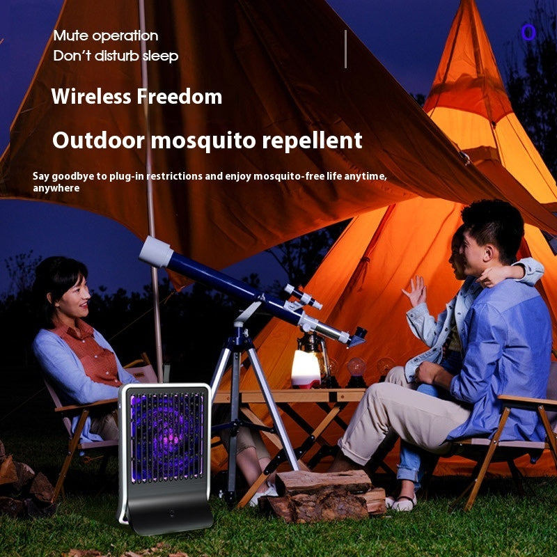Wireless Portable Mosquito Repellent Device with Purple Light