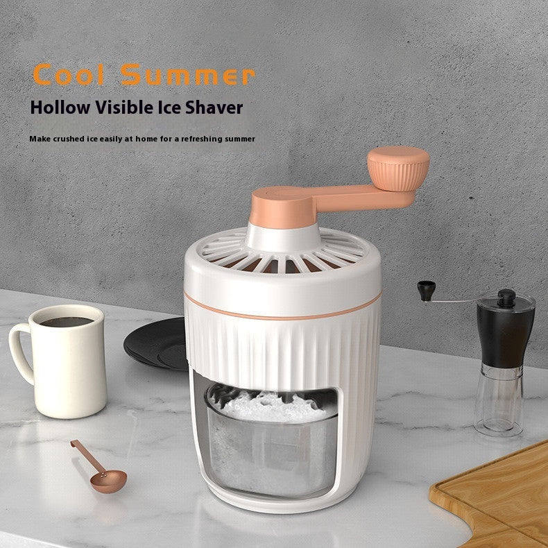 Hand Cranked Ice Shaving Machine for Smoothies