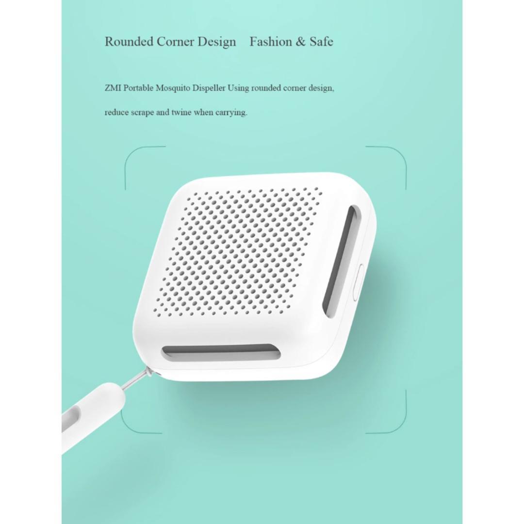 Portable Ultrasonic Mosquito Repellent Device with Plant-Based Mat