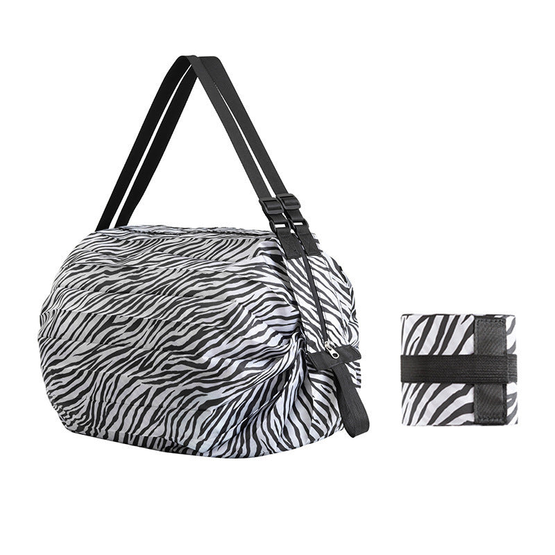 Eco-Friendly Reusable Camouflage Shopping Tote - Large, Foldable, Durable