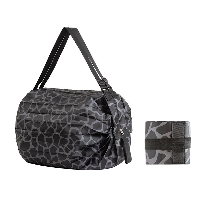 Eco-Friendly Reusable Camouflage Shopping Tote - Large, Foldable, Durable
