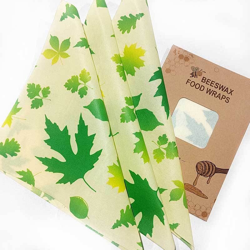 Eco-Friendly Beeswax Food Wraps - Reusable & Biodegradable