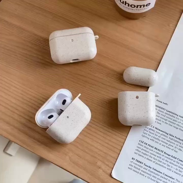 Biodegradable Protective Earbud Case - Eco-Friendly, Durable, Plastic-Free