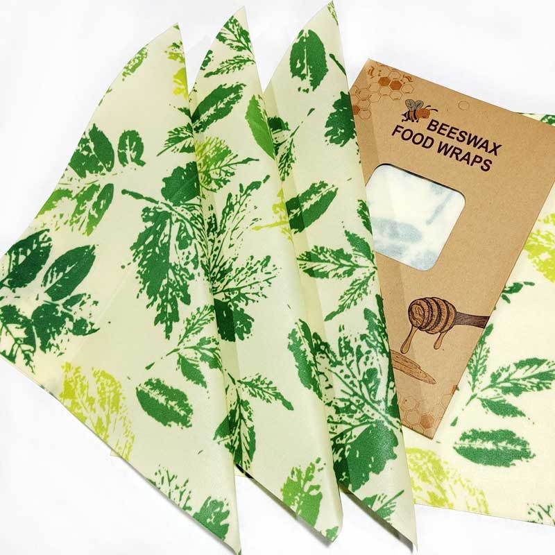 Eco-Friendly Beeswax Food Wraps - Reusable & Biodegradable