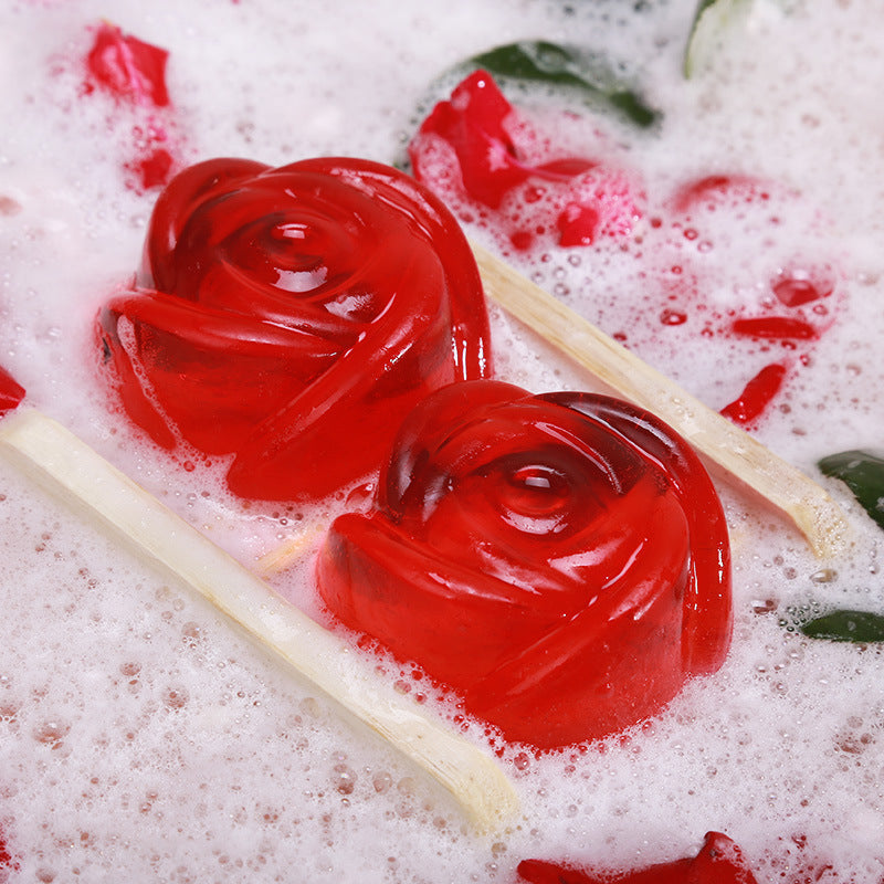 Handmade Rose Oil Face Soap - Natural & Eco-Friendly Cleanser