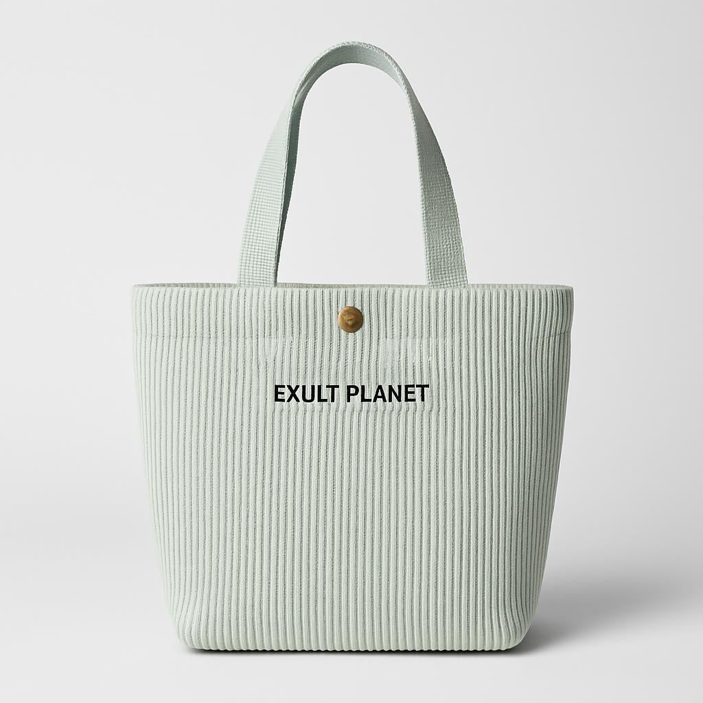 Eco-Friendly Light Gray Tote Bag for Sustainable Living - Lush Brush
