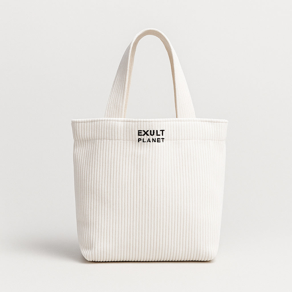 Eco-Friendly Light Gray Tote Bag for Sustainable Living - Lush Brush