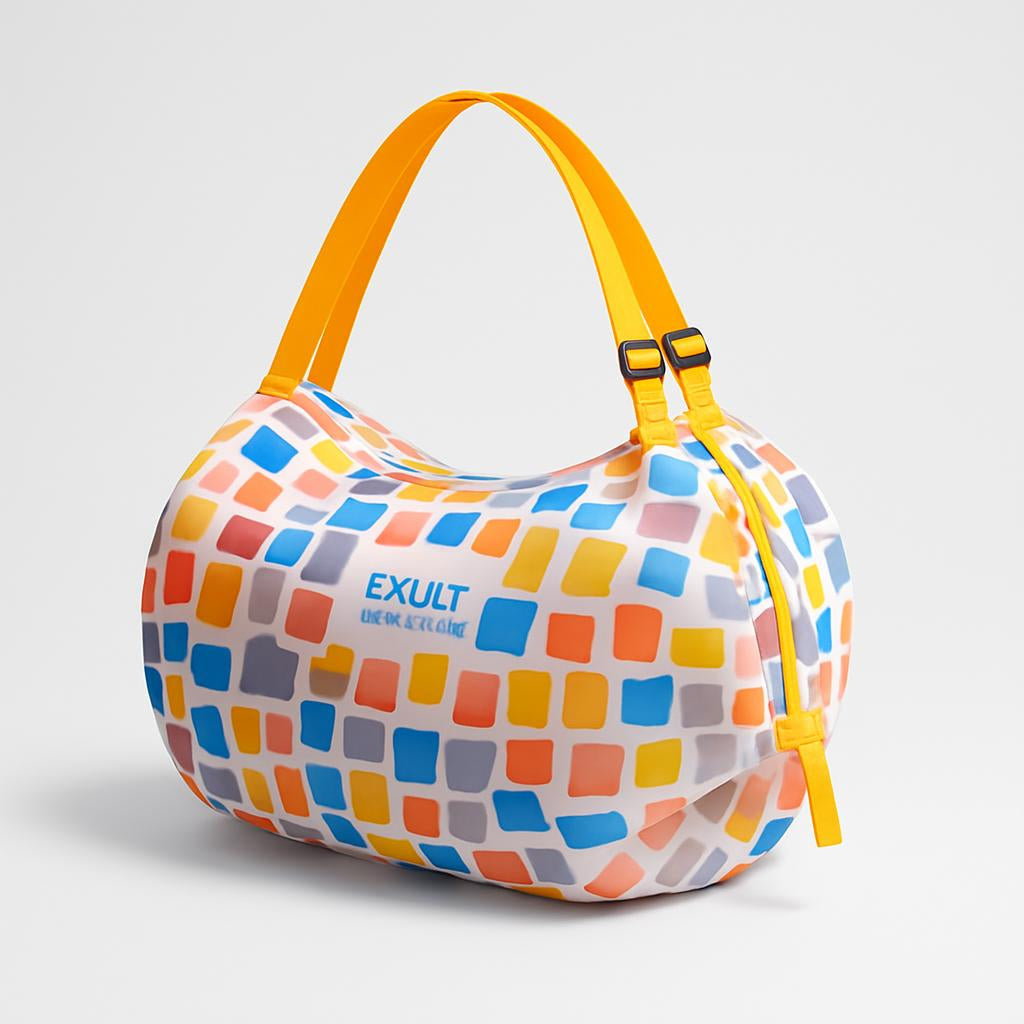 Eco-Friendly Reusable Camouflage Shopping Tote - Large, Foldable, Durable