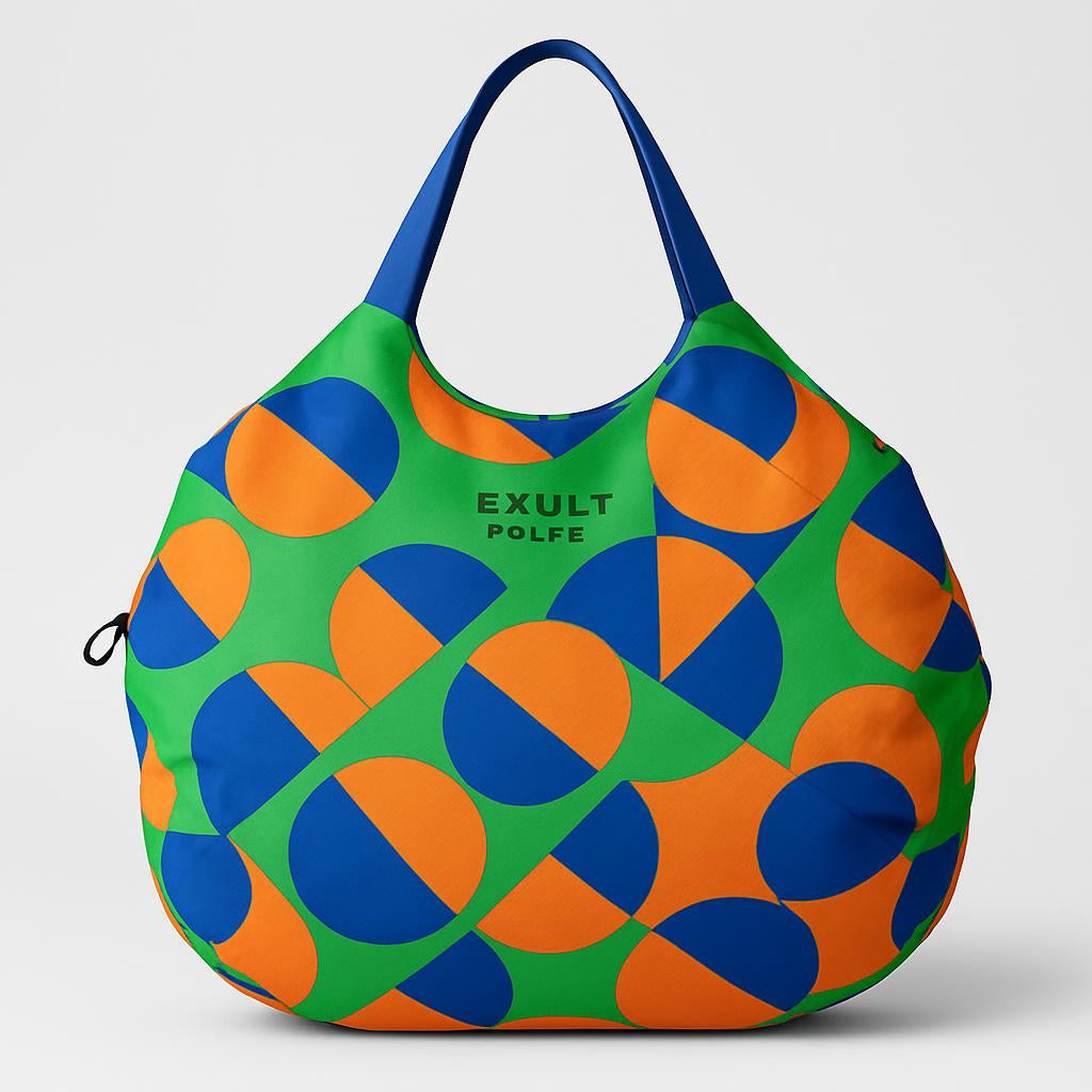 Eco-Friendly Reusable Camouflage Shopping Tote - Large, Foldable, Durable