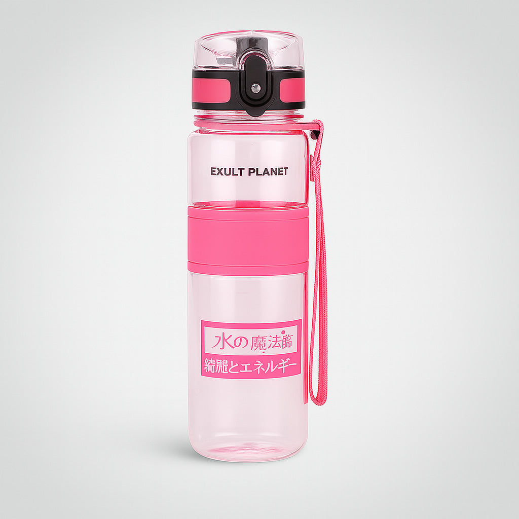 Eco-Friendly BPA Free Tritan Sports Water Bottle with Wide Mouth and One Click