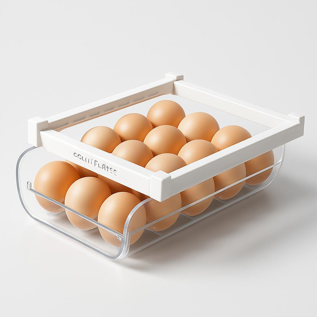 Adjustable Kitchen Refrigerator Storage Rack Organizer