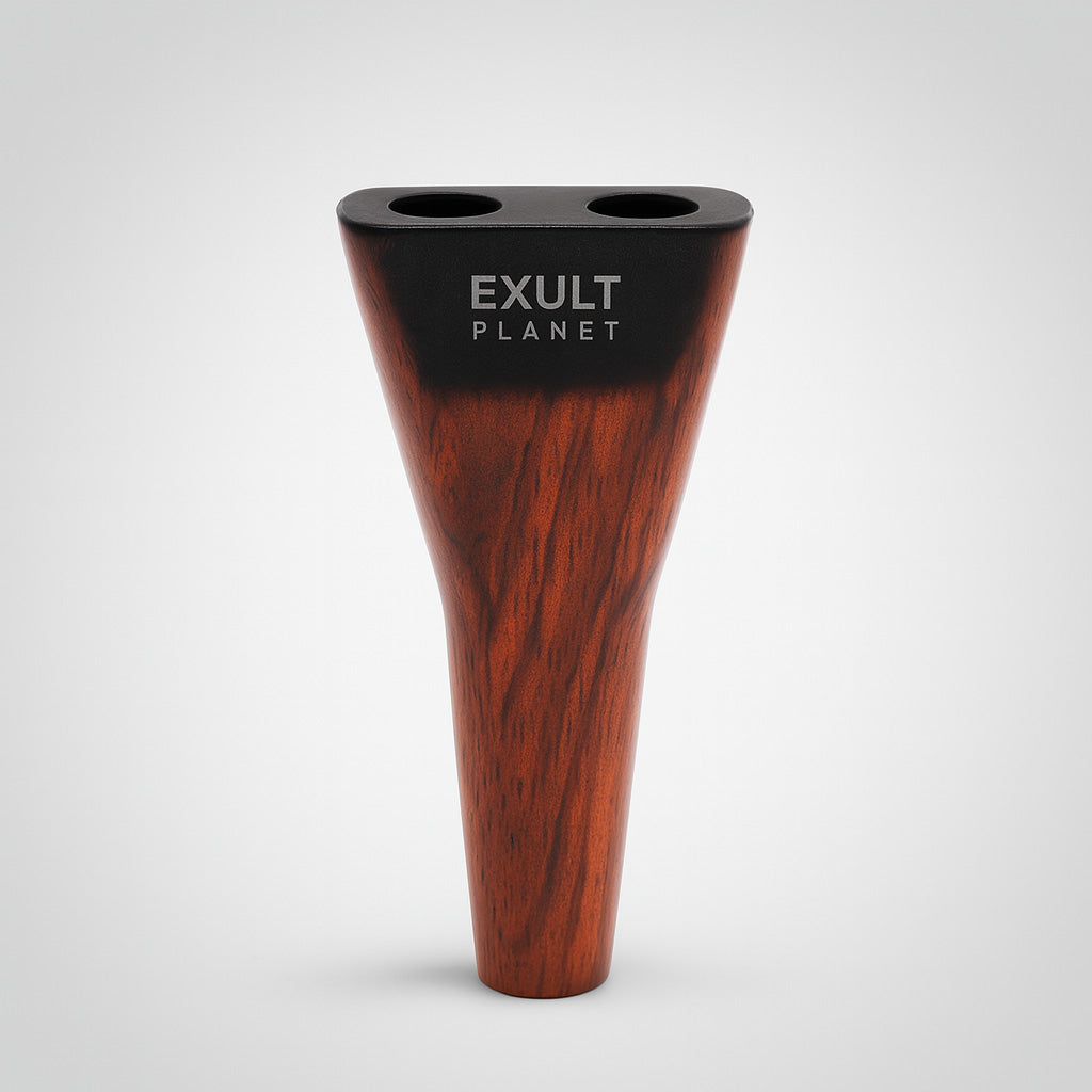 Eco-Friendly Classic Wooden Pipe Mini Portable Smoking Set