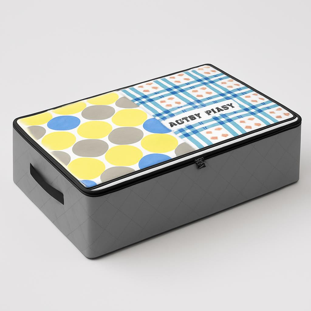 Eco-Friendly Floral Storage Bag - Durable Organizer