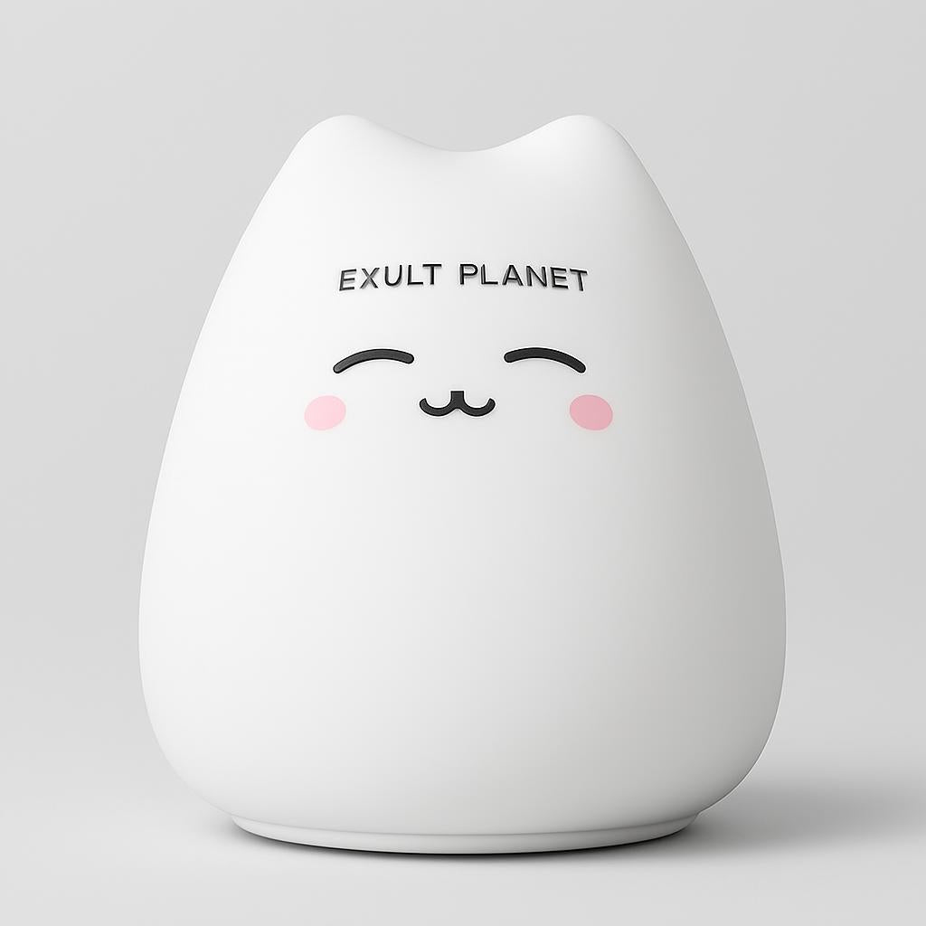 Eco-Friendly Silicone Touch Sensor Night Light for Kids - Lush Brush