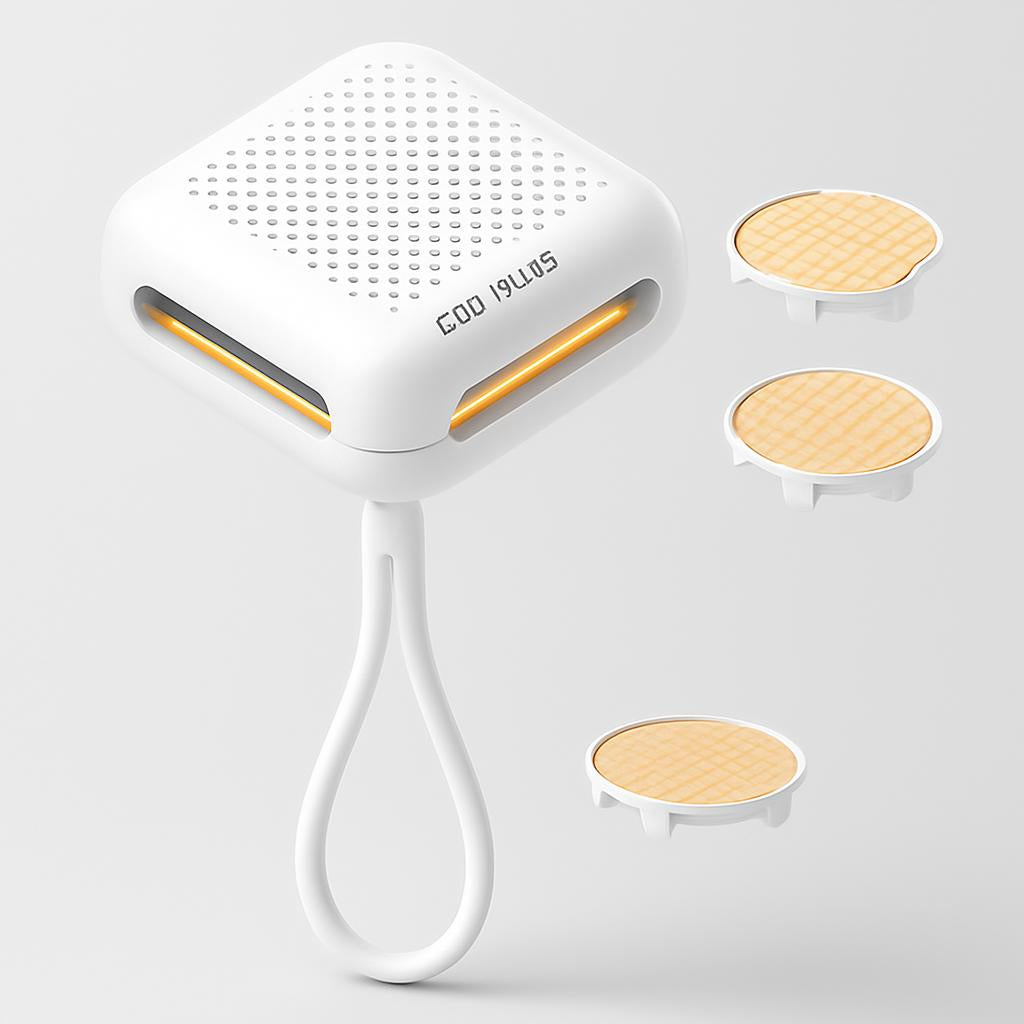 Portable Ultrasonic Mosquito Repellent Device with Plant-Based Mat