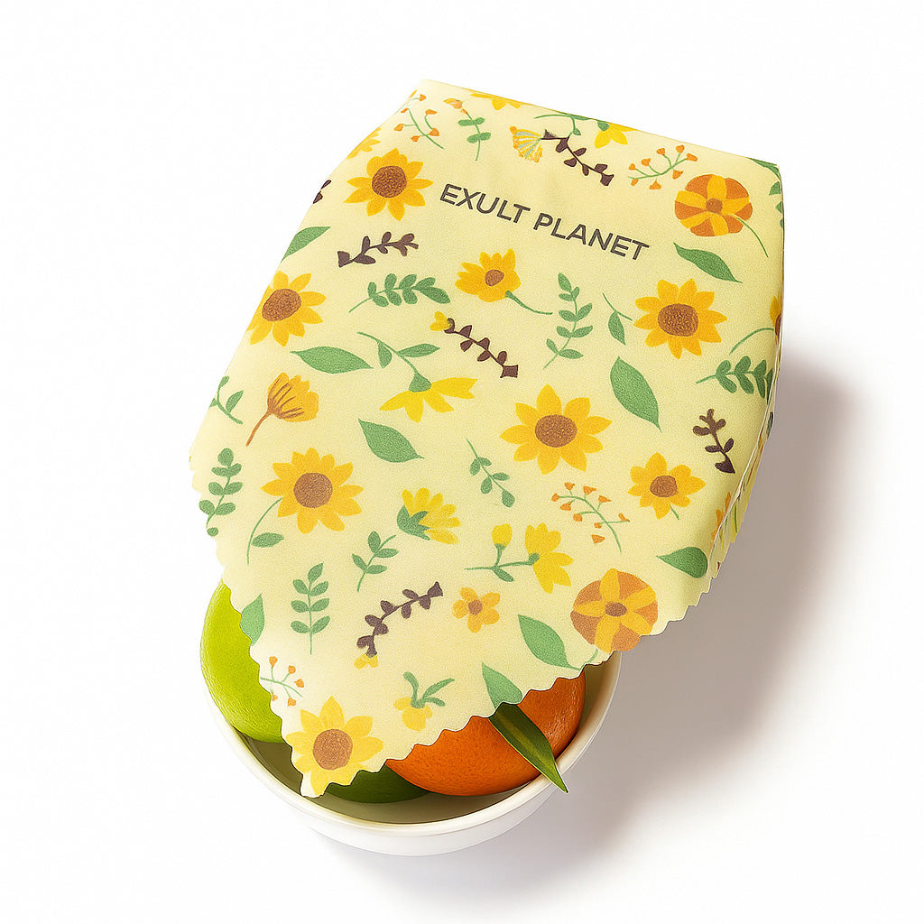 Eco-Friendly Beeswax Food Wraps - Reusable & Biodegradable
