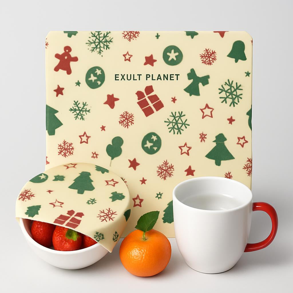 Eco-Friendly Beeswax Food Wraps - Reusable & Biodegradable