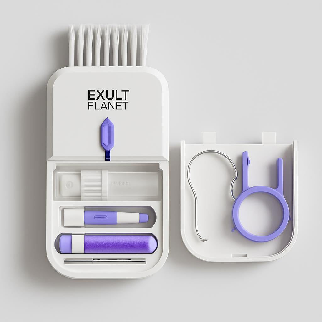 11-in-1 PC Cleaning Kit - Multi-Functional, Eco-Friendly, Compact Design - Lush Brush