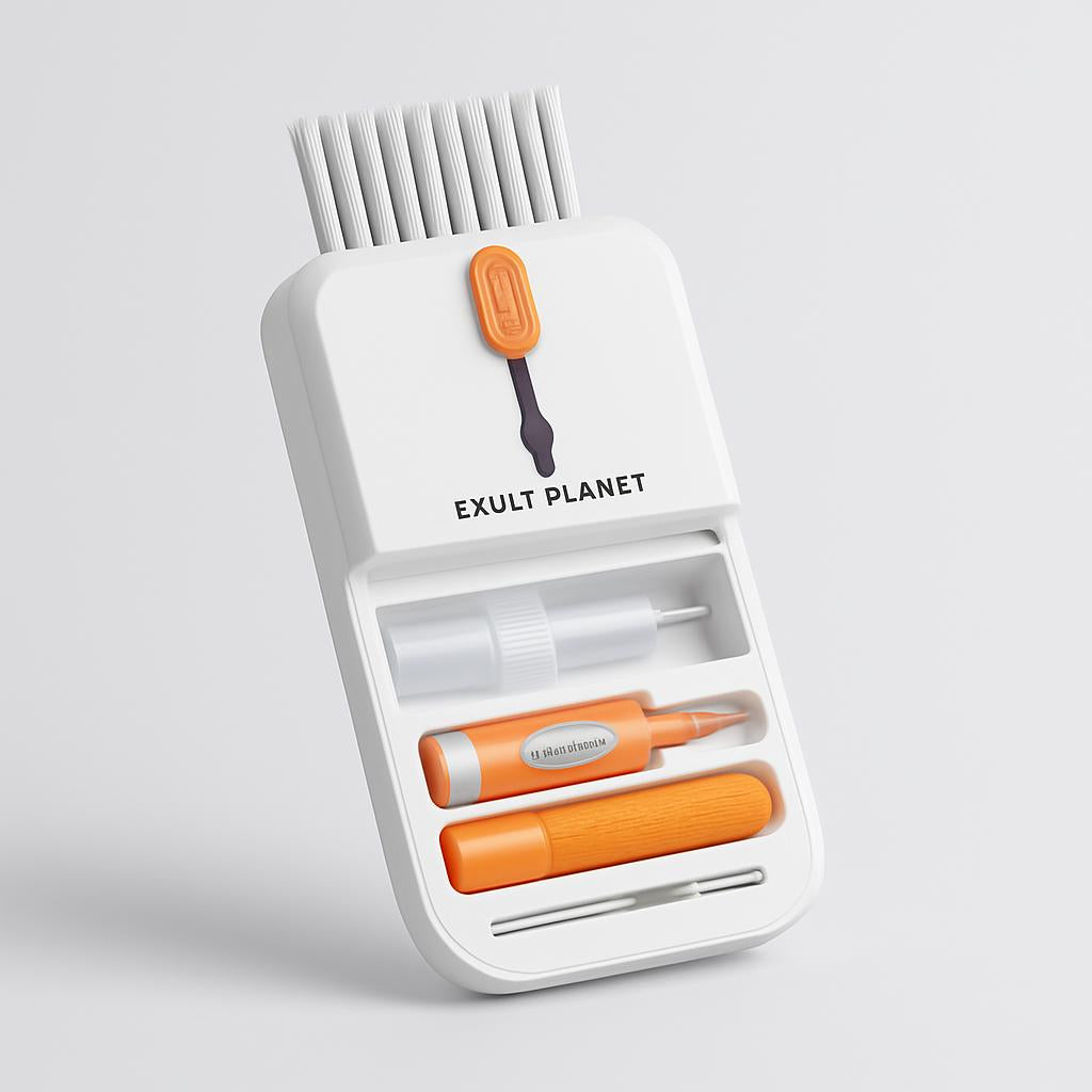 11-in-1 PC Cleaning Kit - Multi-Functional, Eco-Friendly, Compact Design - Lush Brush