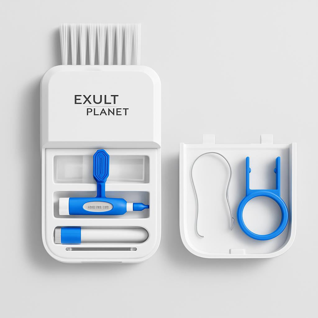 11-in-1 PC Cleaning Kit - Multi-Functional, Eco-Friendly, Compact Design - Lush Brush
