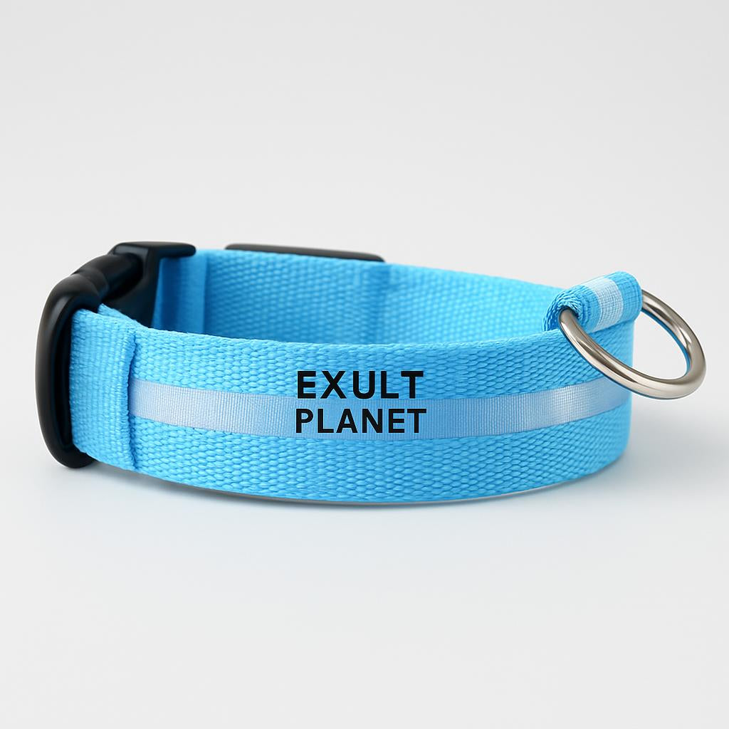 Eco-Friendly LED Safety Dog Collar - Lush Brush