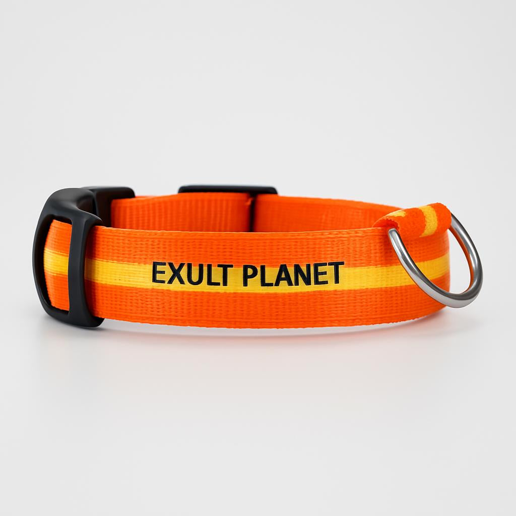 Eco-Friendly LED Safety Dog Collar - Lush Brush