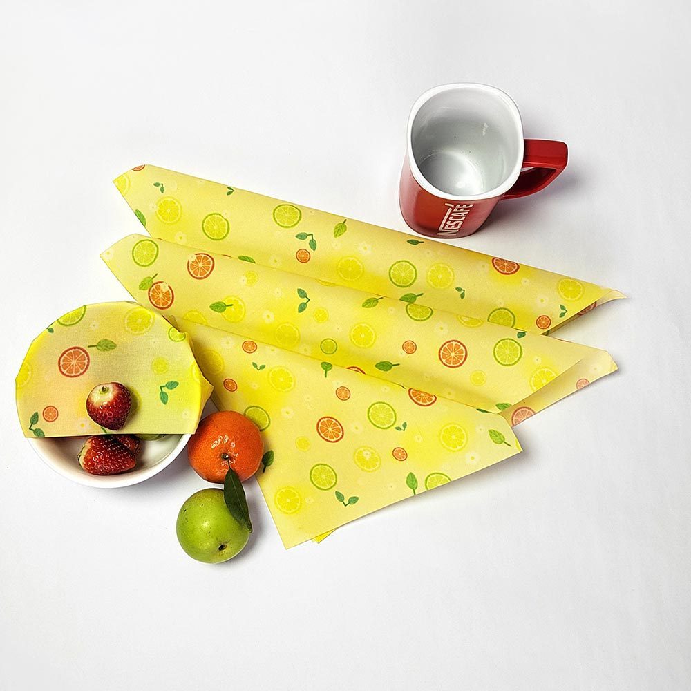 Eco-Friendly Beeswax Food Wraps - Reusable & Biodegradable