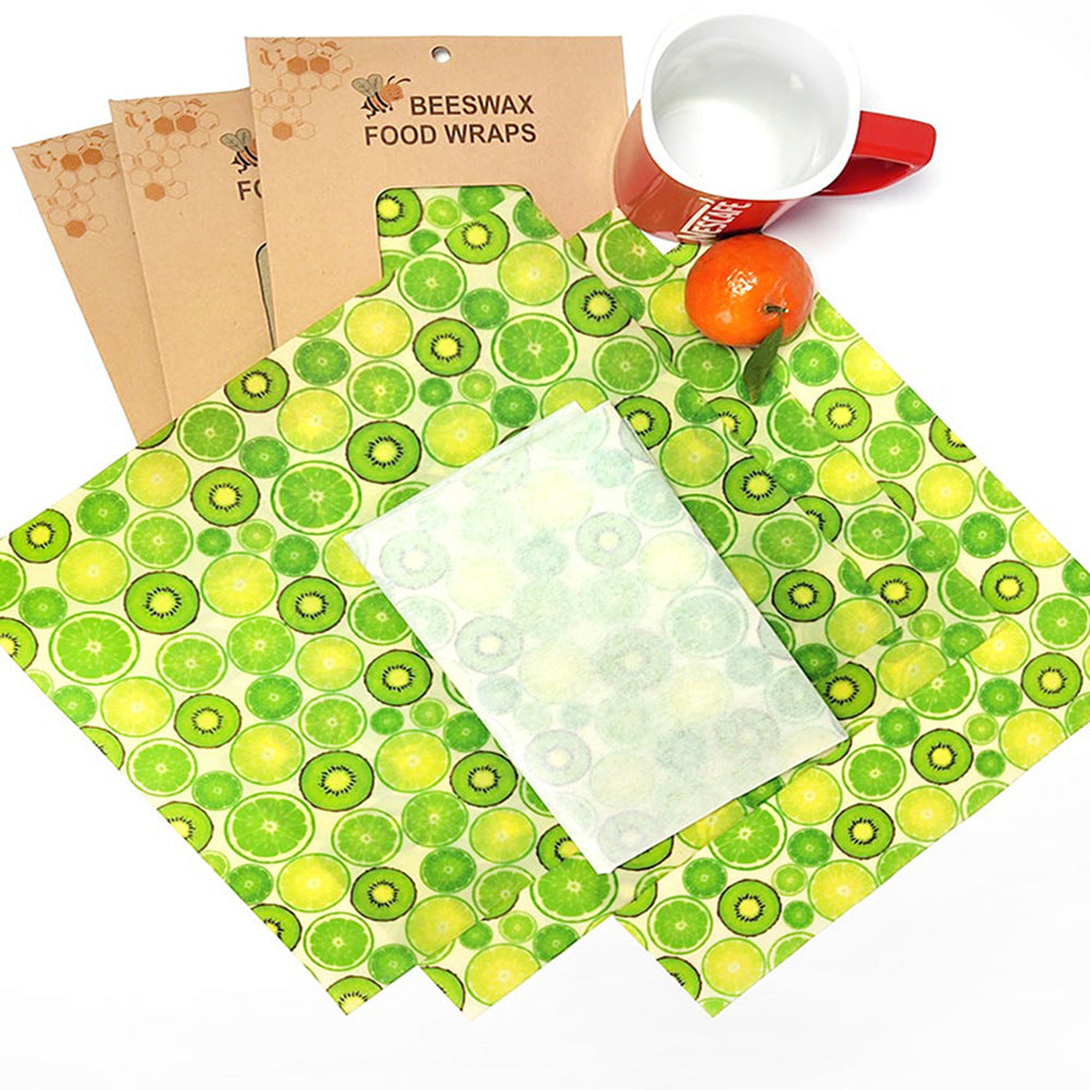 Eco-Friendly Beeswax Food Wraps - Reusable & Biodegradable