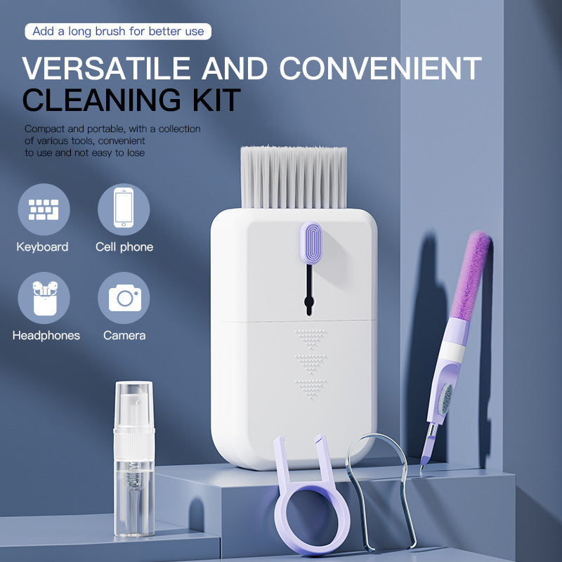 11-in-1 PC Cleaning Kit - Multi-Functional, Eco-Friendly, Compact Design - Lush Brush