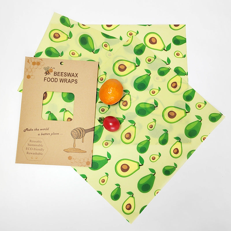 Eco-Friendly Beeswax Food Wraps - Reusable & Biodegradable