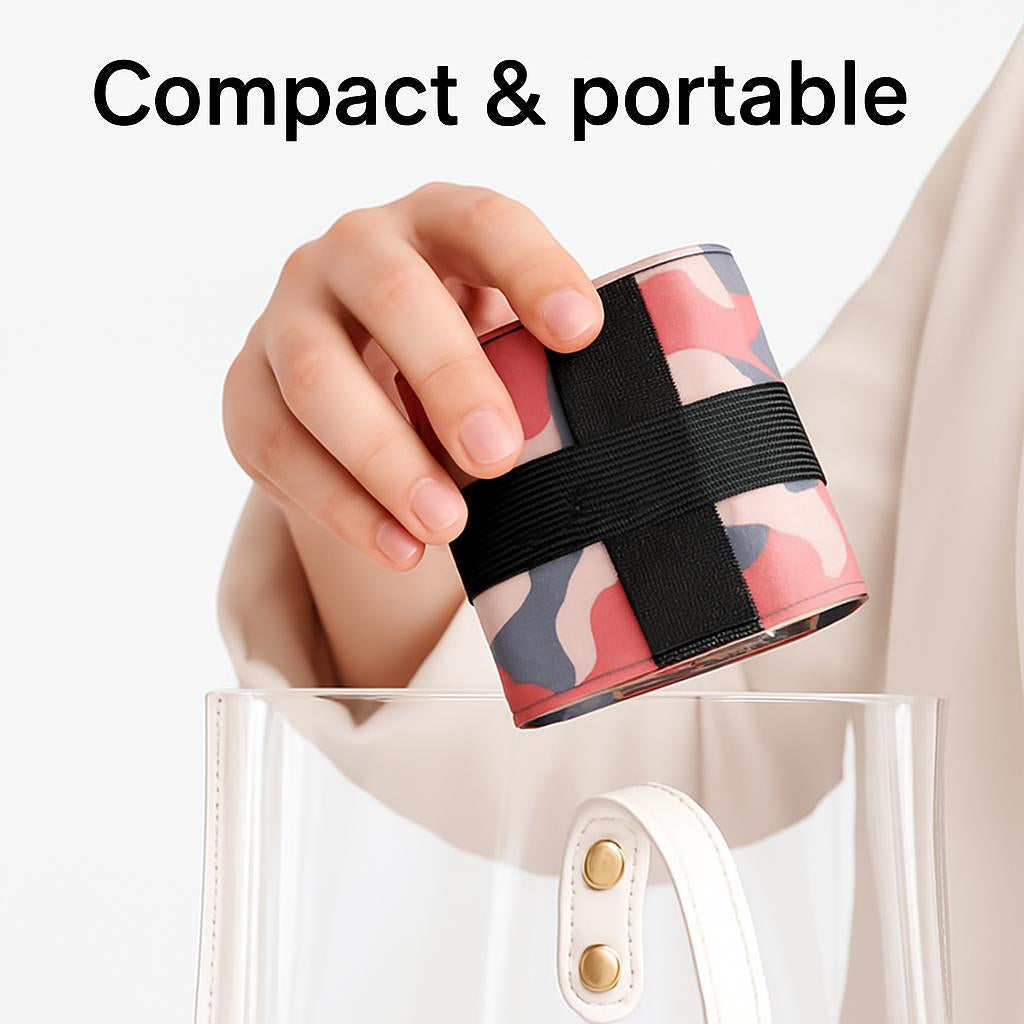 Eco-Friendly Reusable Camouflage Shopping Tote - Large, Foldable, Durable