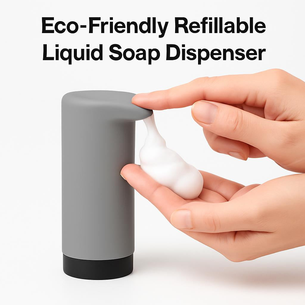 Eco-Friendly Refillable Liquid Soap Dispenser