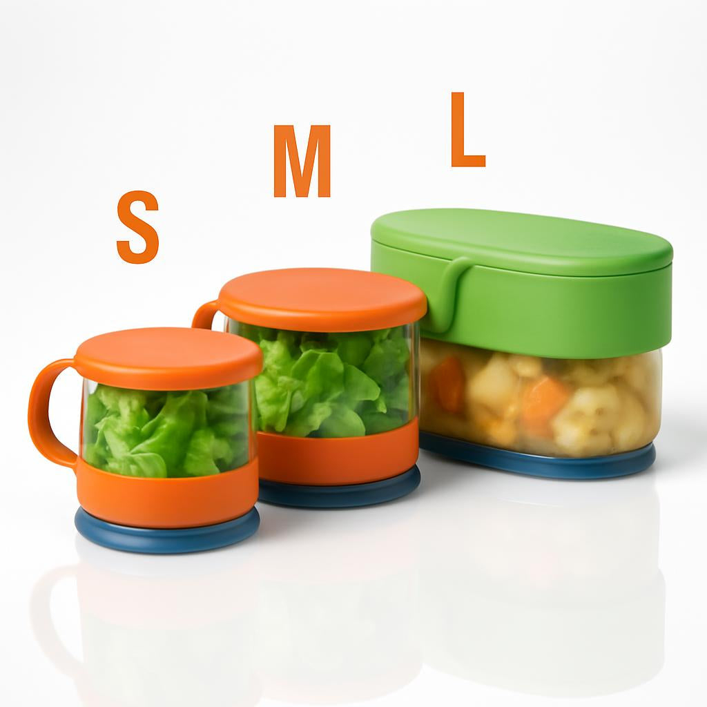 Eco-Friendly Silicone Food Storage Lids & Containers - Reusable & Sustainable