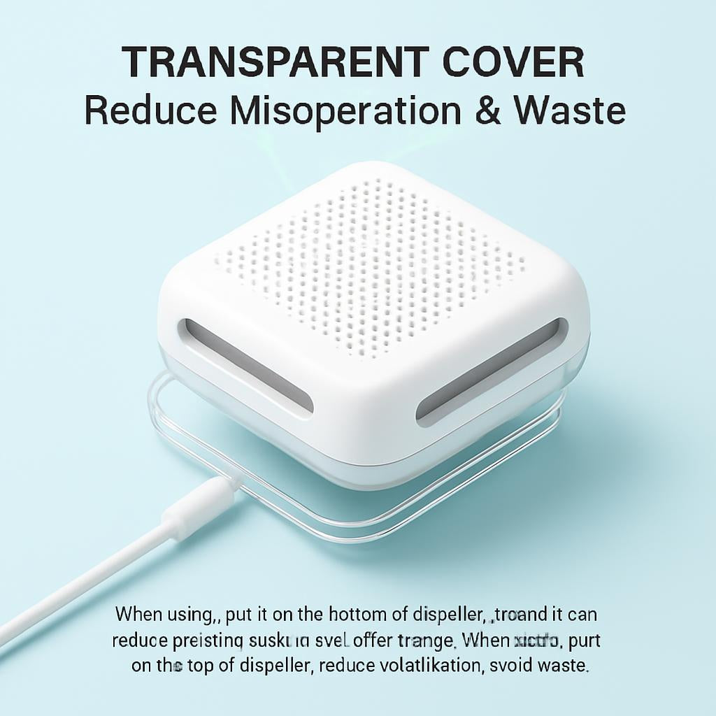 Portable Ultrasonic Mosquito Repellent Device with Plant-Based Mat